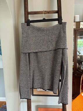 Madewell Off the Shoulder Alpaca Blend Sweater